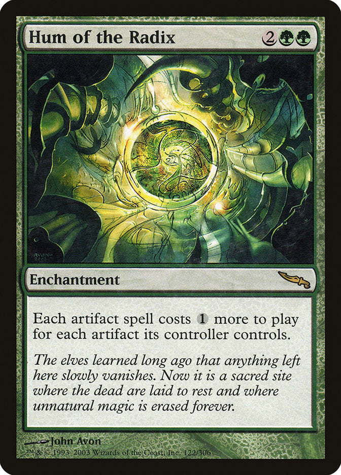 Hum of the Radix [Mirrodin] | Game Haven TX
