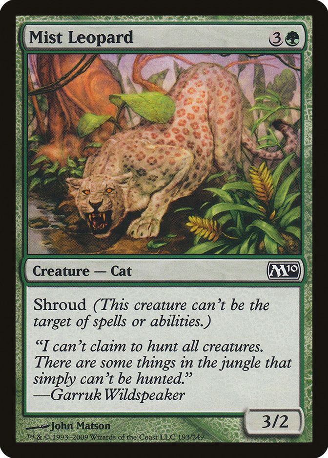 Mist Leopard [Magic 2010] | Game Haven TX