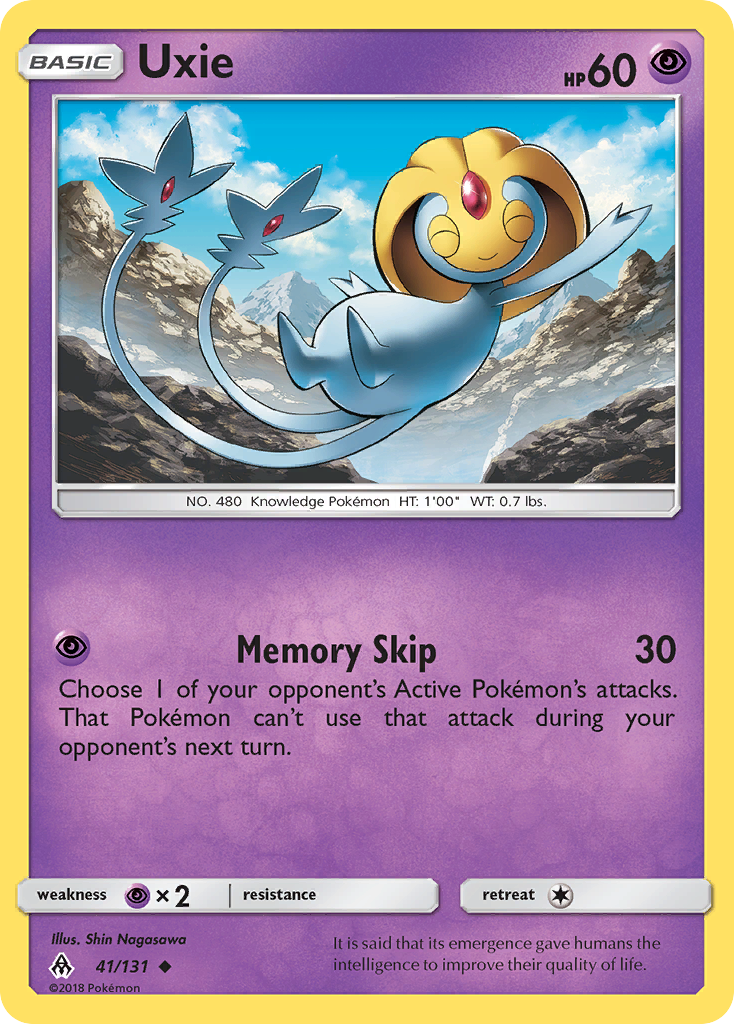 Uxie (41/131) [Sun & Moon: Forbidden Light] | Game Haven TX