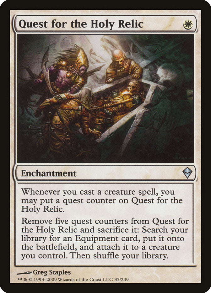 Quest for the Holy Relic [Zendikar] | Game Haven TX
