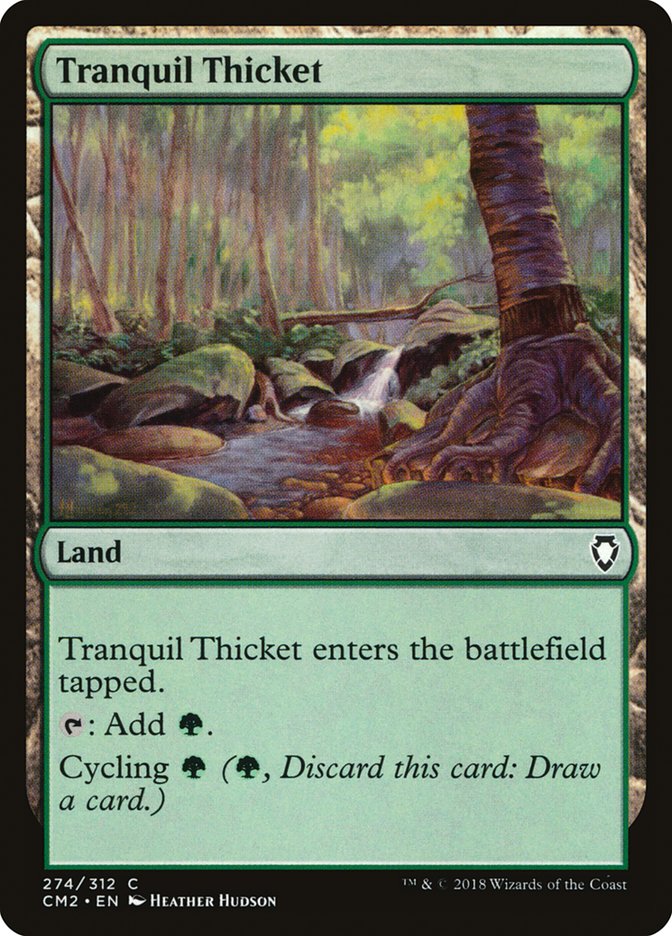 Tranquil Thicket [Commander Anthology Volume II] | Game Haven TX