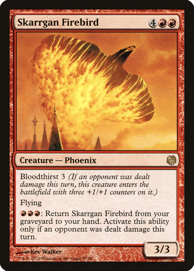 Skarrgan Firebird [Duel Decks: Heroes vs. Monsters] | Game Haven TX