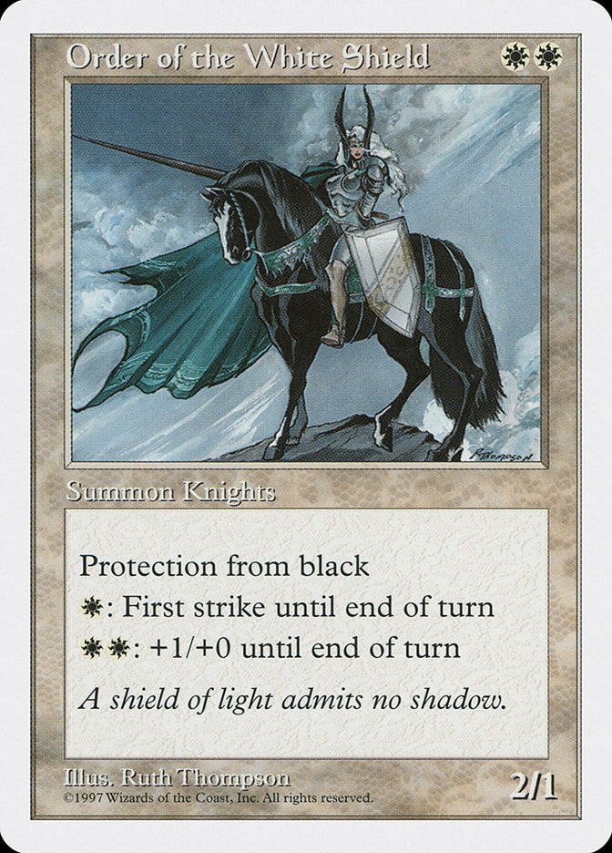 Order of the White Shield [Fifth Edition] | Game Haven TX