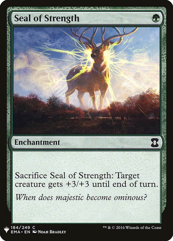 Seal of Strength [Mystery Booster] | Game Haven TX