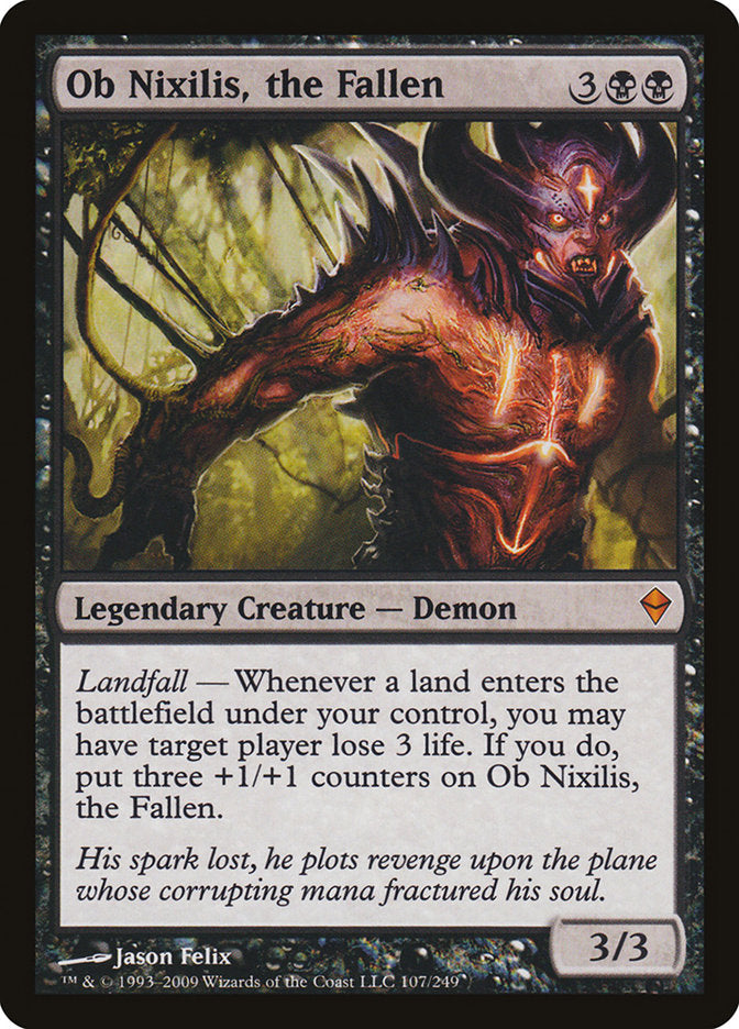 Ob Nixilis, the Fallen [Zendikar] | Game Haven TX
