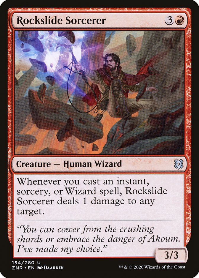 Rockslide Sorcerer [Zendikar Rising] | Game Haven TX