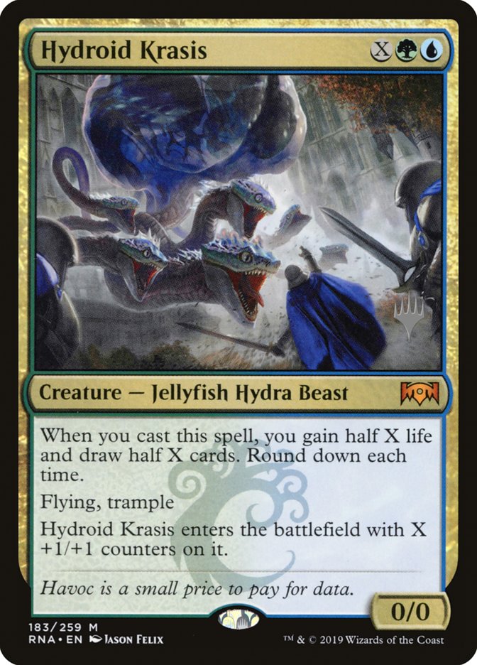 Hydroid Krasis [Ravnica Allegiance Promos] | Game Haven TX