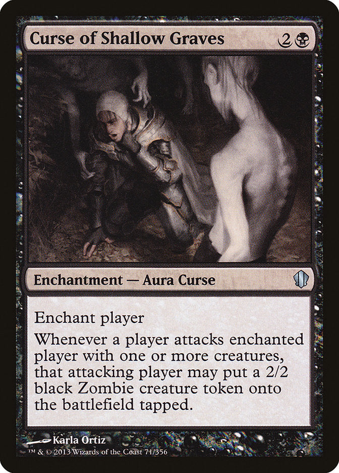 Curse of Shallow Graves [Commander 2013] | Game Haven TX