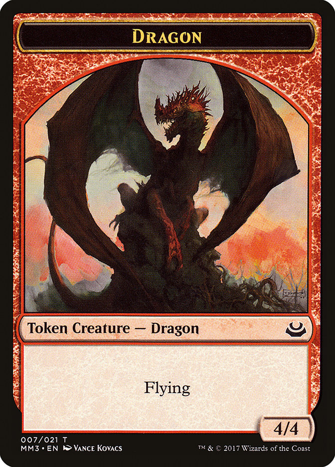 Dragon [Modern Masters 2017 Tokens] | Game Haven TX