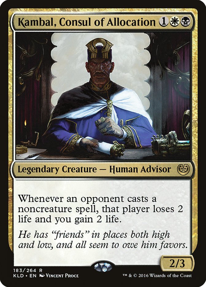 Kambal, Consul of Allocation [Kaladesh] | Game Haven TX