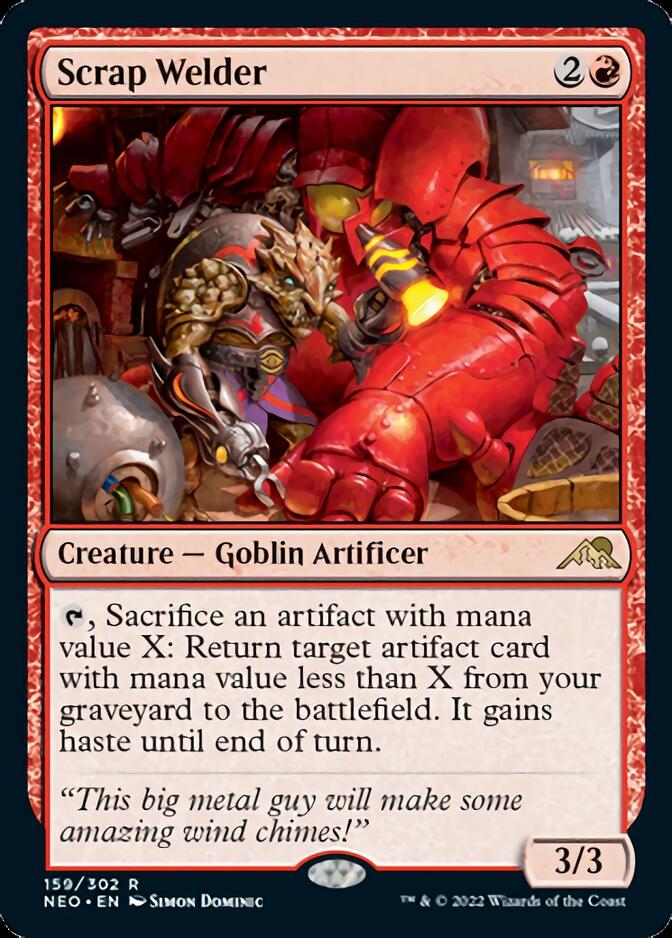 Scrap Welder [Kamigawa: Neon Dynasty] | Game Haven TX