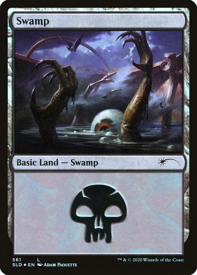 Swamp (Witchcraft) (561) [Secret Lair Drop Promos] | Game Haven TX