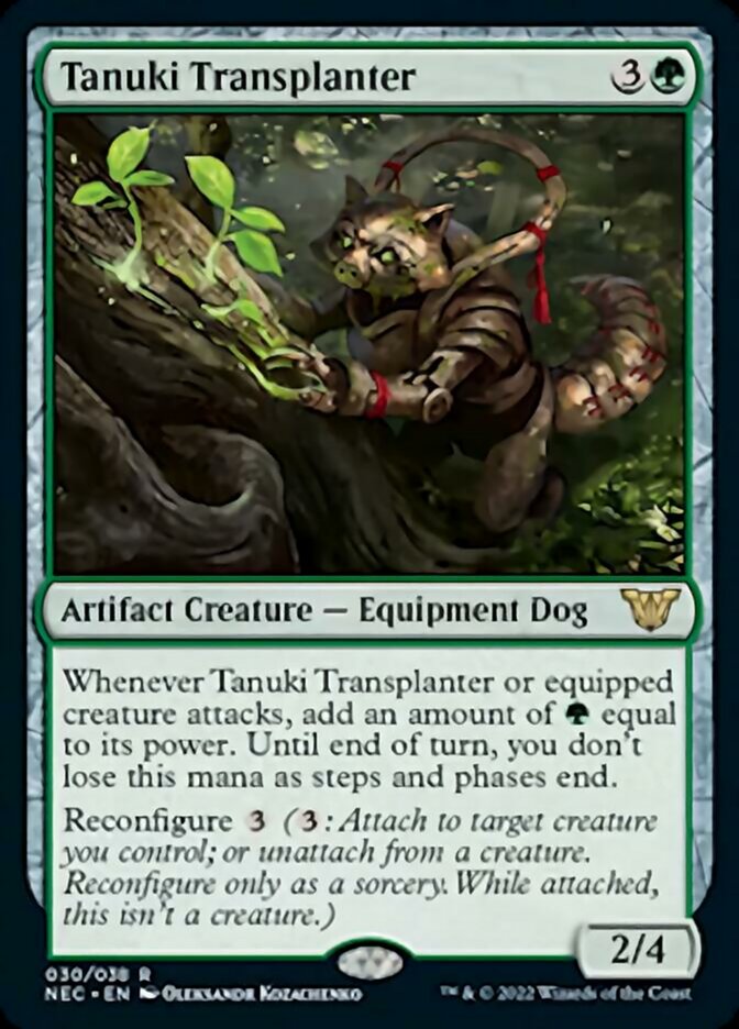 Tanuki Transplanter [Kamigawa: Neon Dynasty Commander] | Game Haven TX