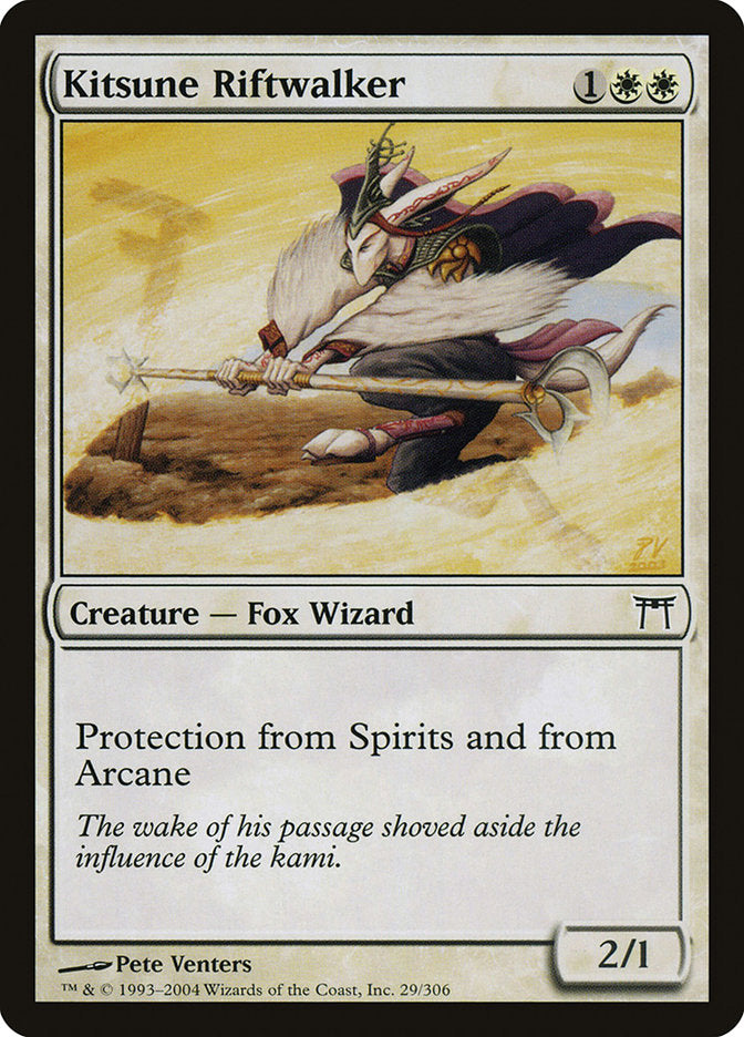Kitsune Riftwalker [Champions of Kamigawa] | Game Haven TX