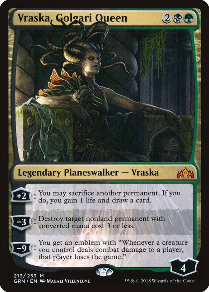 Vraska, Golgari Queen [Guilds of Ravnica] | Game Haven TX