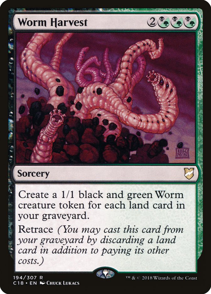 Worm Harvest [Commander 2018] | Game Haven TX
