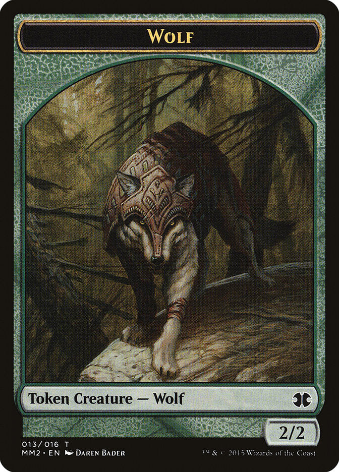Wolf [Modern Masters 2015 Tokens] | Game Haven TX