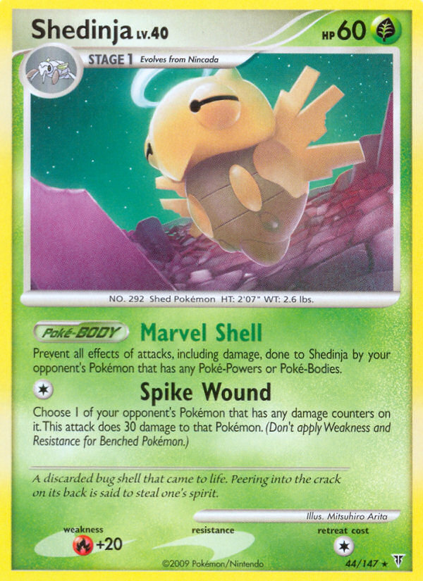 Shedinja (44/147) [Platinum: Supreme Victors] | Game Haven TX