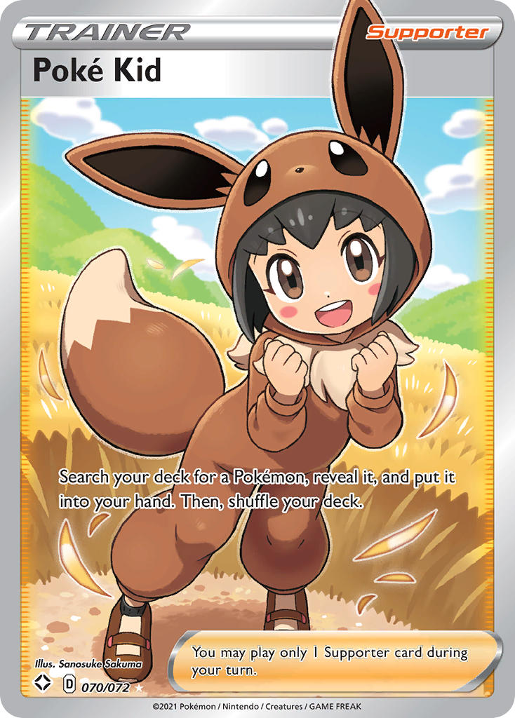 Poke Kid (070/072) [Sword & Shield: Shining Fates] | Game Haven TX
