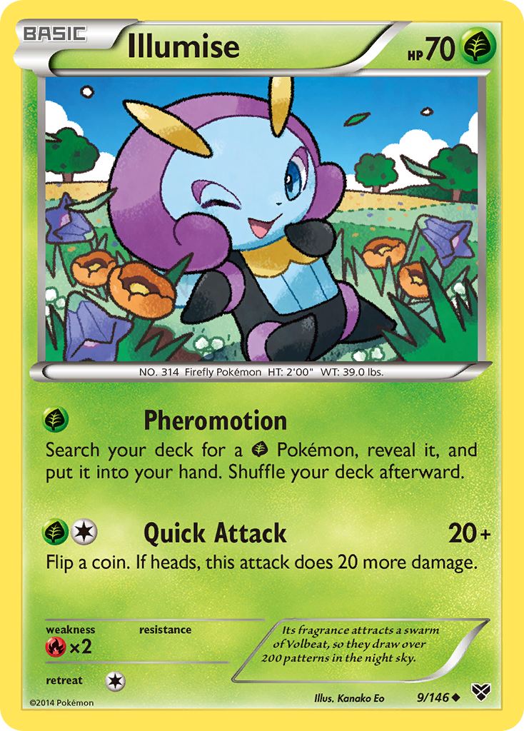 Illumise (9/146) [XY: Base Set] | Game Haven TX