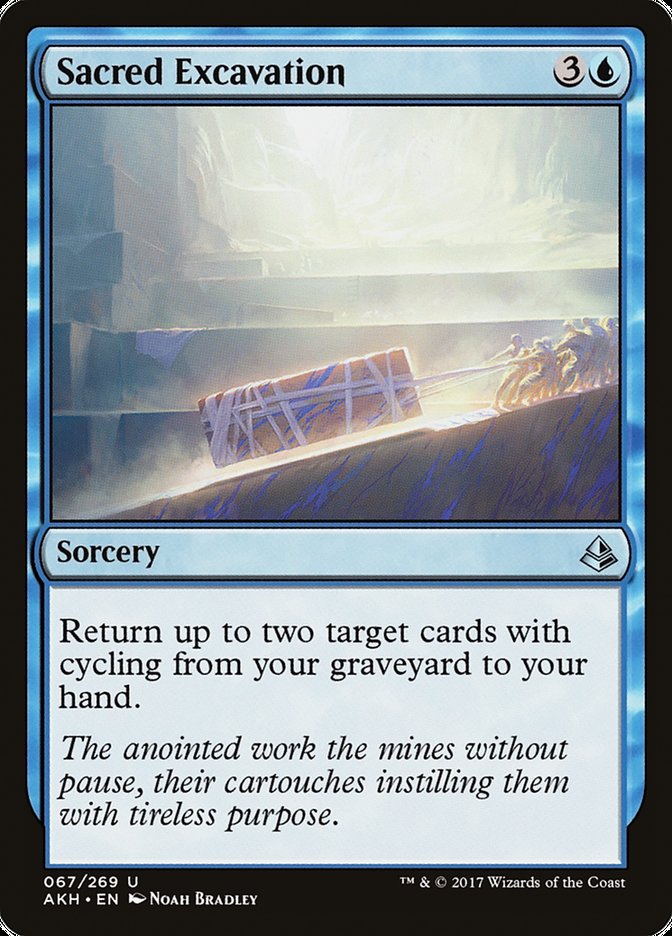 Sacred Excavation [Amonkhet] | Game Haven TX