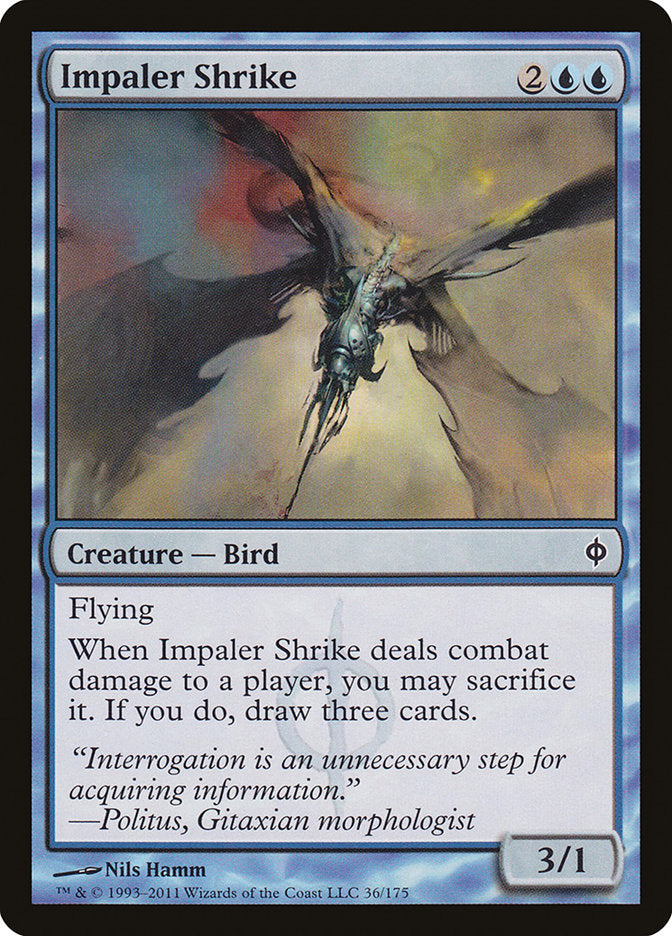 Impaler Shrike [New Phyrexia] | Game Haven TX