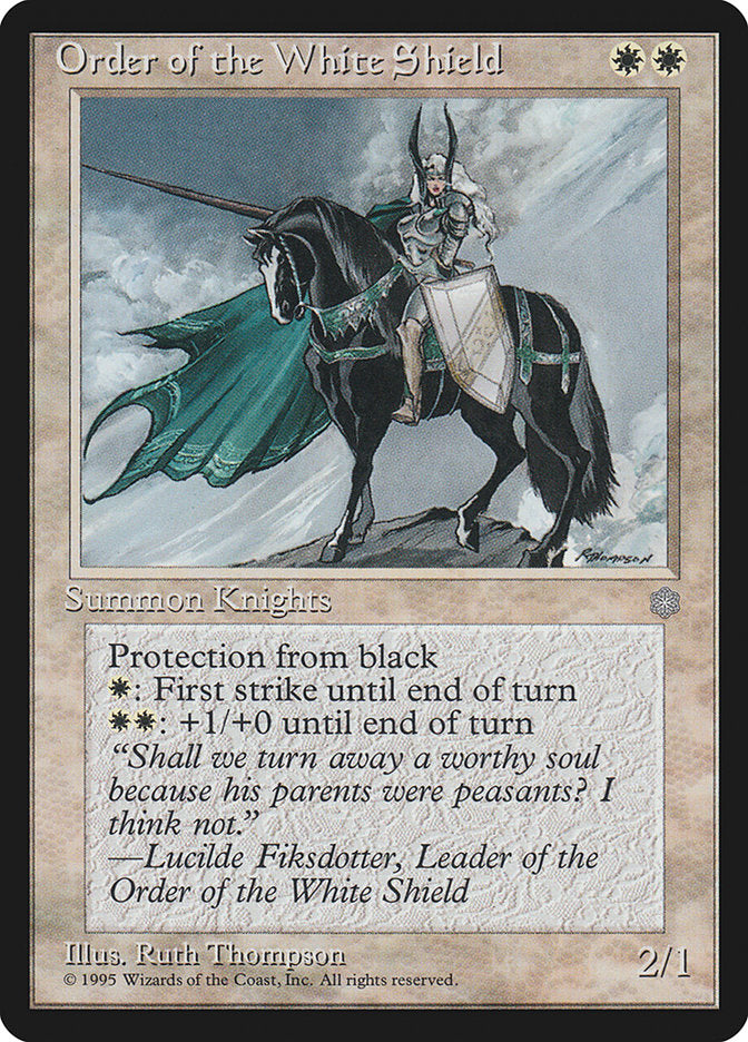 Order of the White Shield [Ice Age] | Game Haven TX