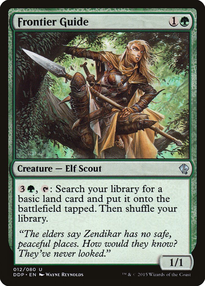 Frontier Guide [Duel Decks: Zendikar vs. Eldrazi] | Game Haven TX