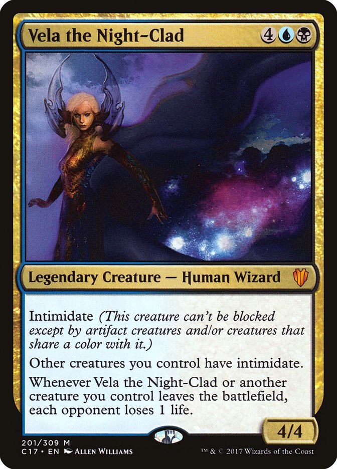 Vela the Night-Clad [Commander 2017] | Game Haven TX