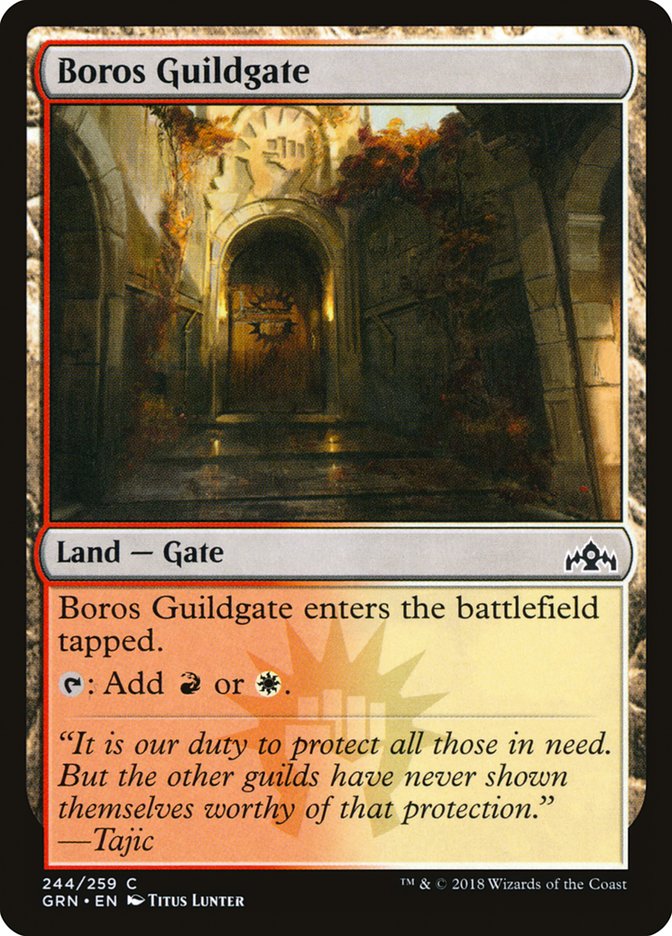 Boros Guildgate (244/259) [Guilds of Ravnica] | Game Haven TX