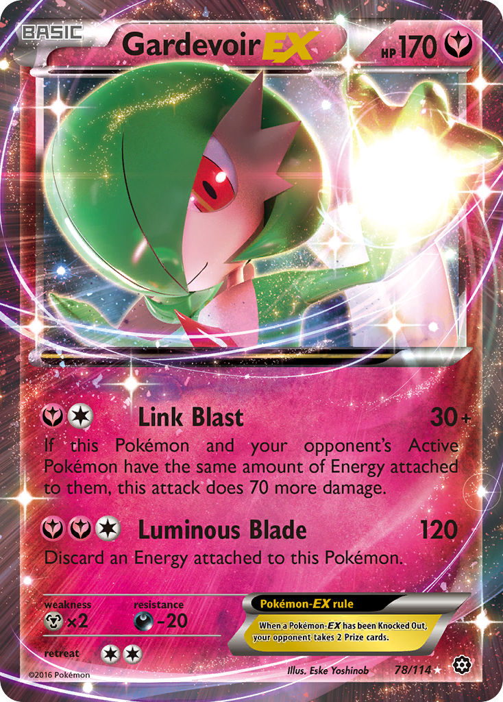 Gardevoir EX (78/114) [XY: Steam Siege] | Game Haven TX