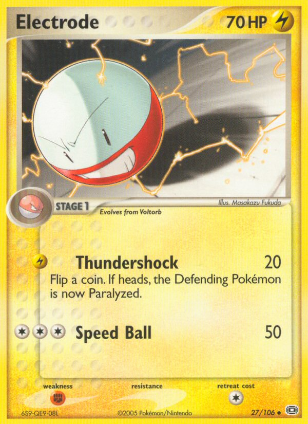 Electrode (27/106) [EX: Emerald] | Game Haven TX