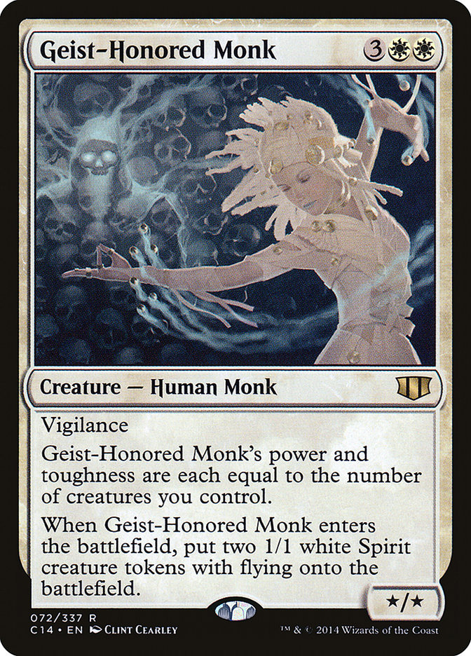 Geist-Honored Monk [Commander 2014] | Game Haven TX