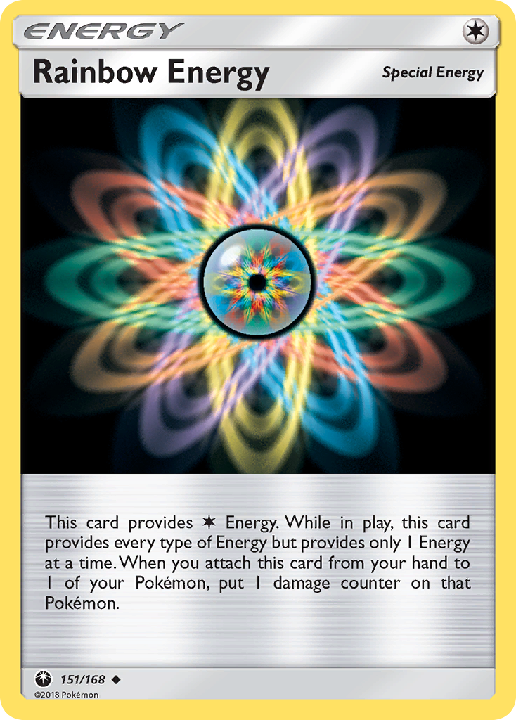 Rainbow Energy (151/168) [Sun & Moon: Celestial Storm] | Game Haven TX
