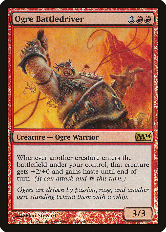 Ogre Battledriver [Duels of the Planeswalkers 2013 Promos ] | Game Haven TX