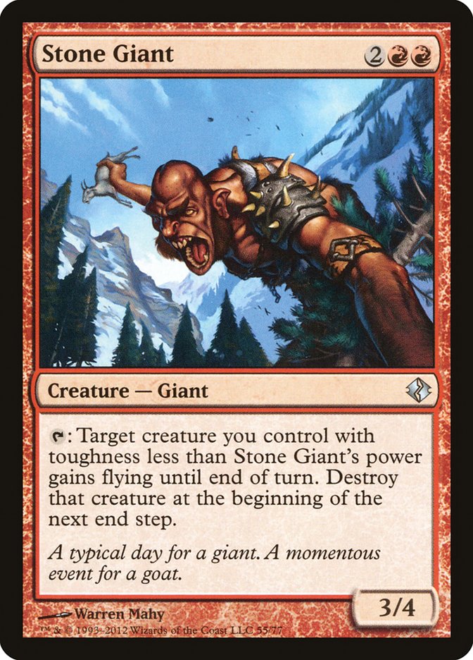 Stone Giant [Duel Decks: Venser vs. Koth] | Game Haven TX