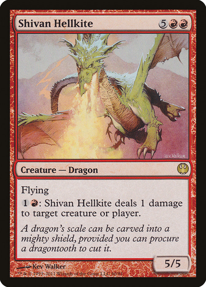 Shivan Hellkite [Duel Decks: Knights vs. Dragons] | Game Haven TX