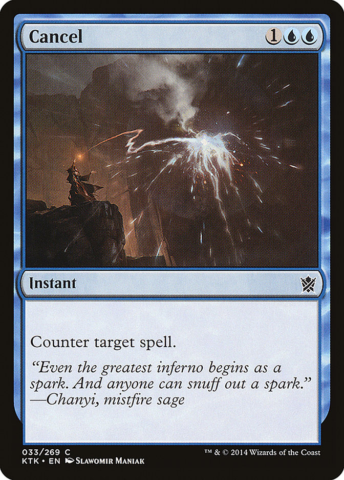 Cancel [Khans of Tarkir] | Game Haven TX
