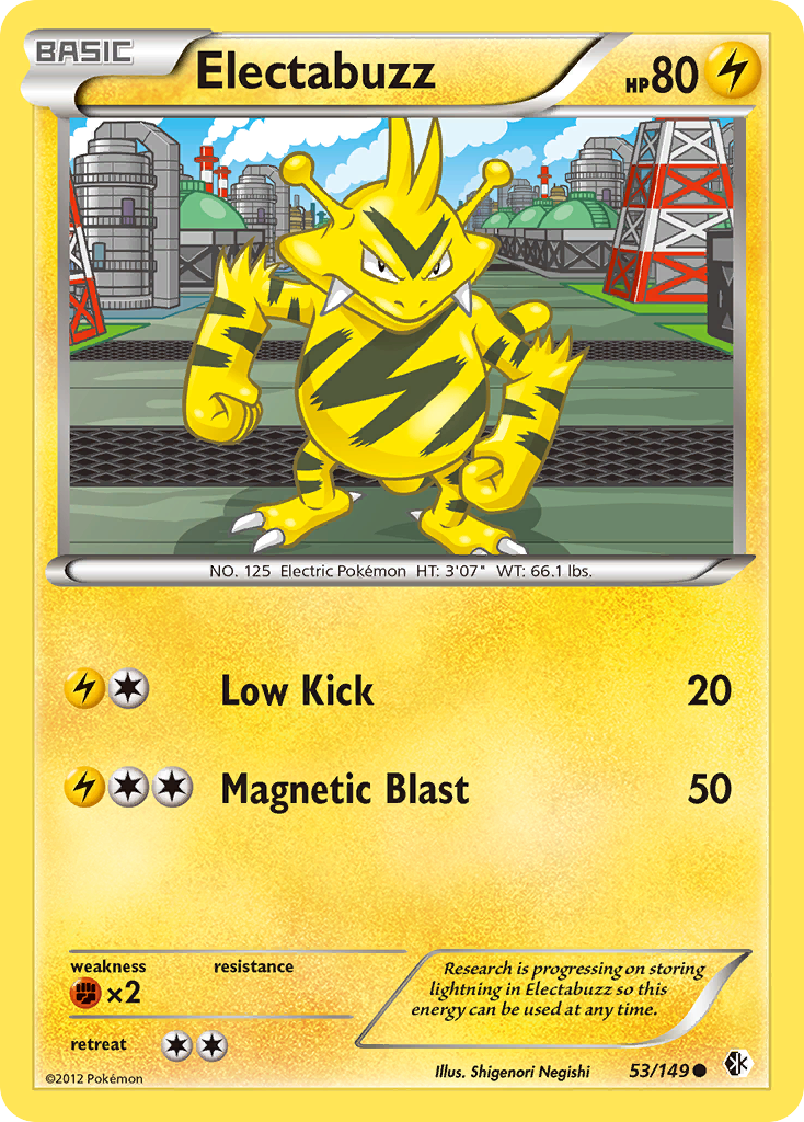 Electabuzz (53/149) [Black & White: Boundaries Crossed] | Game Haven TX