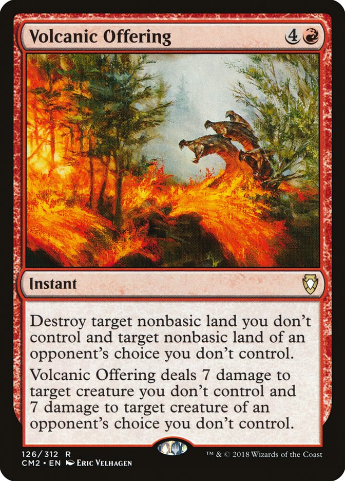 Volcanic Offering [Commander Anthology Volume II] | Game Haven TX