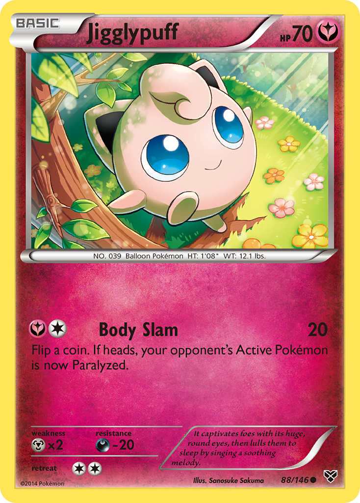 Jigglypuff (88/146) [XY: Base Set] | Game Haven TX