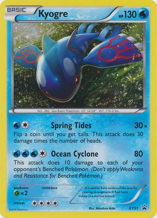 Kyogre (XY51) (Jumbo Card) [XY: Black Star Promos] | Game Haven TX