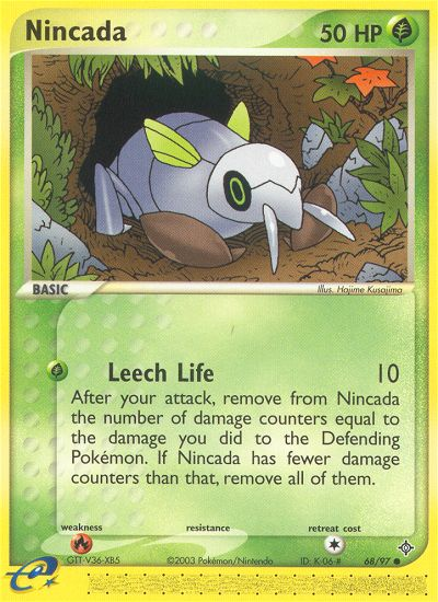 Nincada (68/97) [EX: Dragon] | Game Haven TX