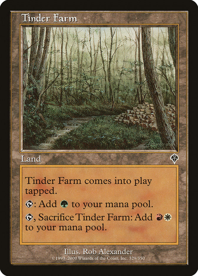 Tinder Farm [Invasion] | Game Haven TX
