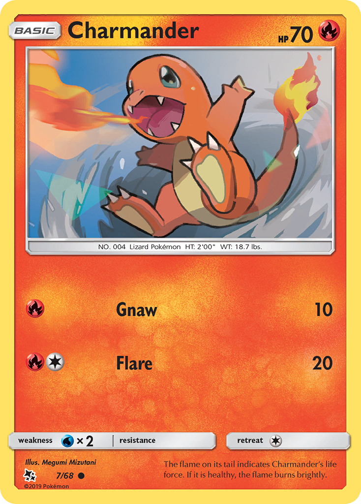 Charmander (7/68) [Sun & Moon: Hidden Fates] | Game Haven TX