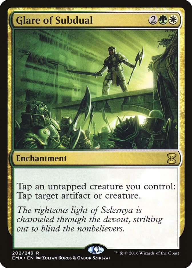 Glare of Subdual [Eternal Masters] | Game Haven TX