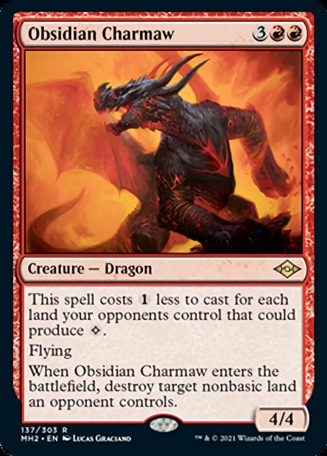 Obsidian Charmaw [Modern Horizons 2] | Game Haven TX