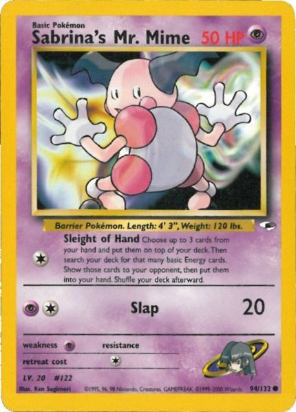 Sabrina's Mr. Mime (94/132) [Gym Heroes Unlimited] | Game Haven TX