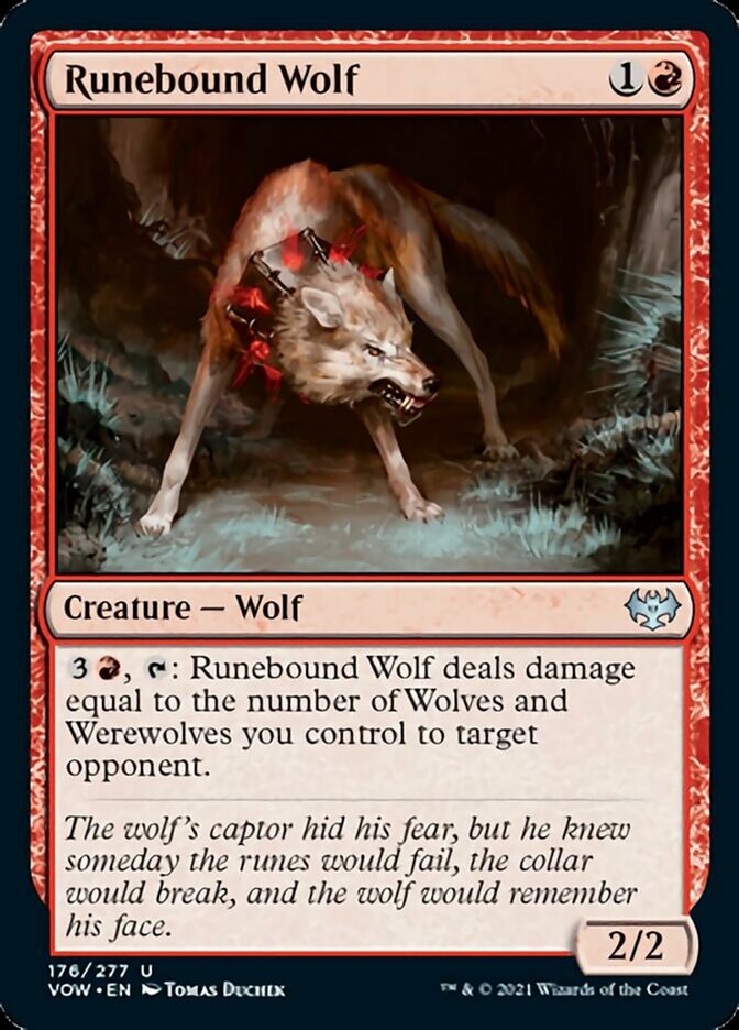 Runebound Wolf [Innistrad: Crimson Vow] | Game Haven TX