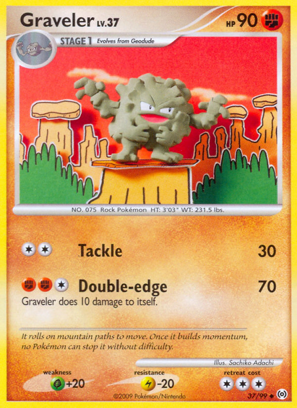 Graveler (37/99) [Platinum: Arceus] | Game Haven TX